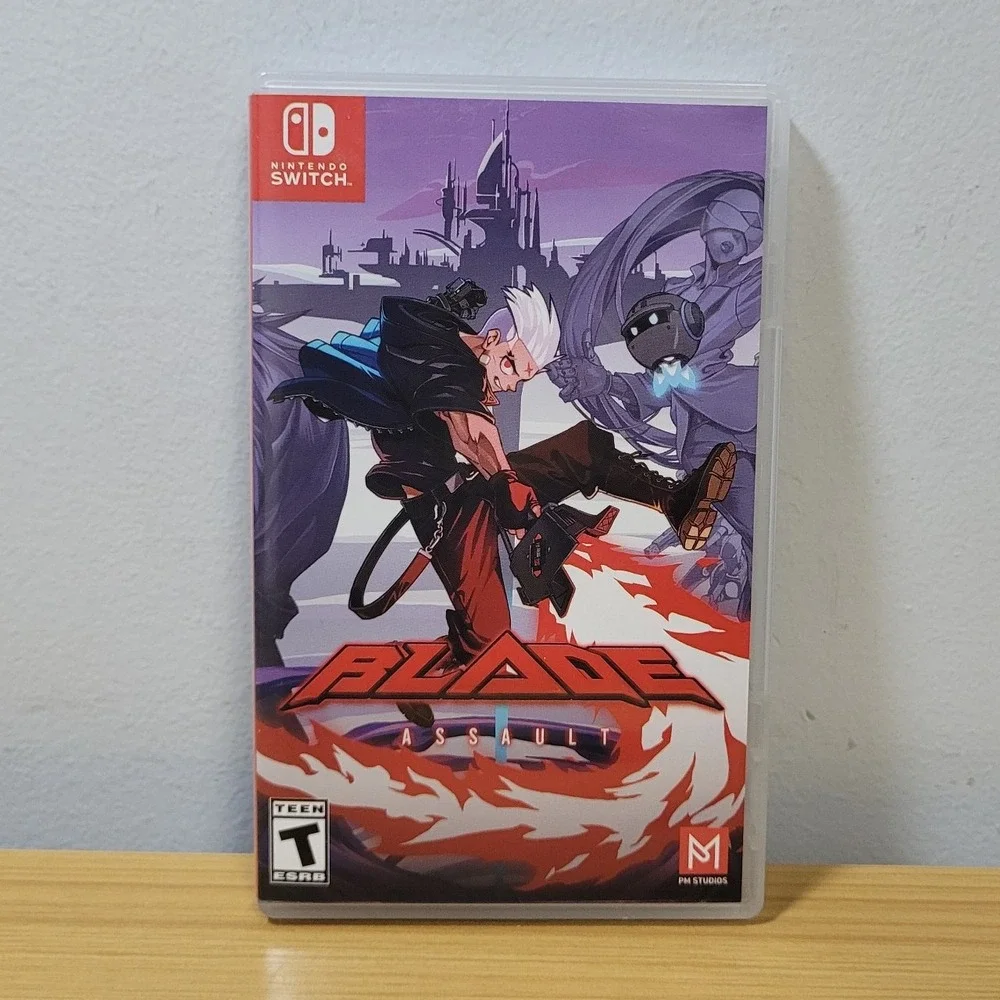 Blade Assault Launch Edition - Nintendo Switch Game w/ Sticker And Postcard - VG